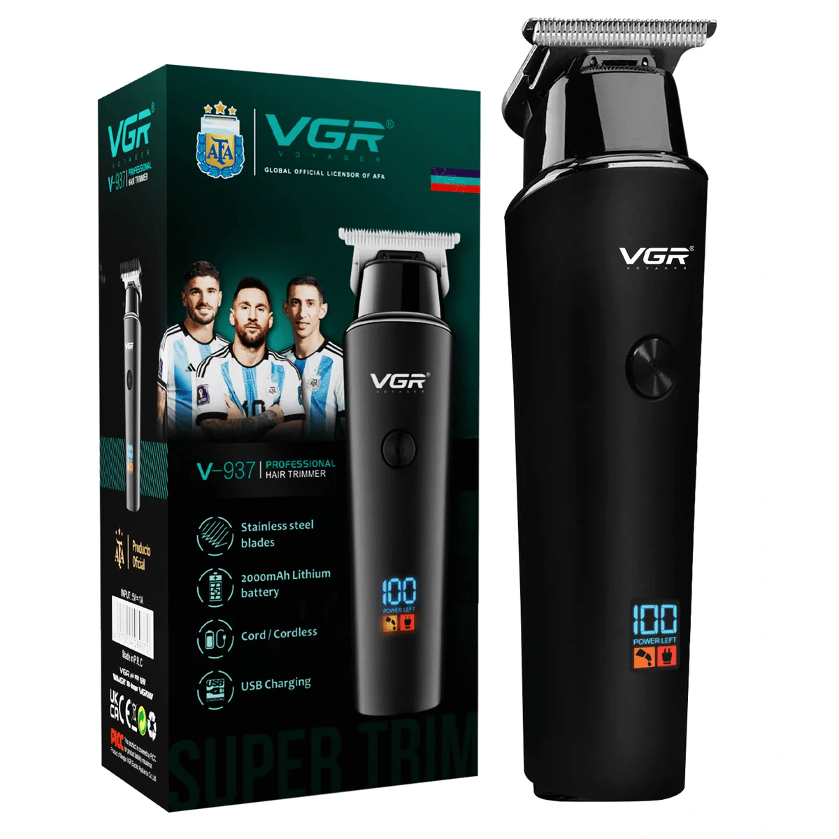 VGR V-937 Professional Rechargeable Hair Trimmer