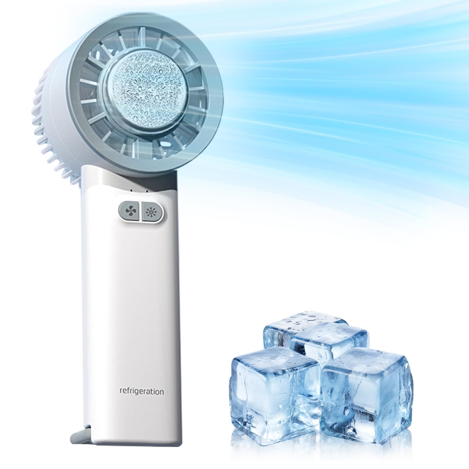 Mini Handheld Fan Cool Wind Semi Refrigeration F904-1