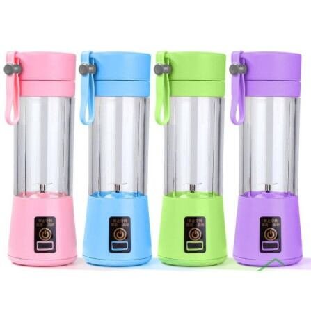 Juice Blender HM-03 Rechargeable 380ml Juicers & Fruit Extractors Multicolor