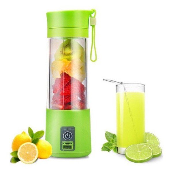 Juice Blender HM-03 Rechargeable 380ml Juicers & Fruit Extractors Multicolor