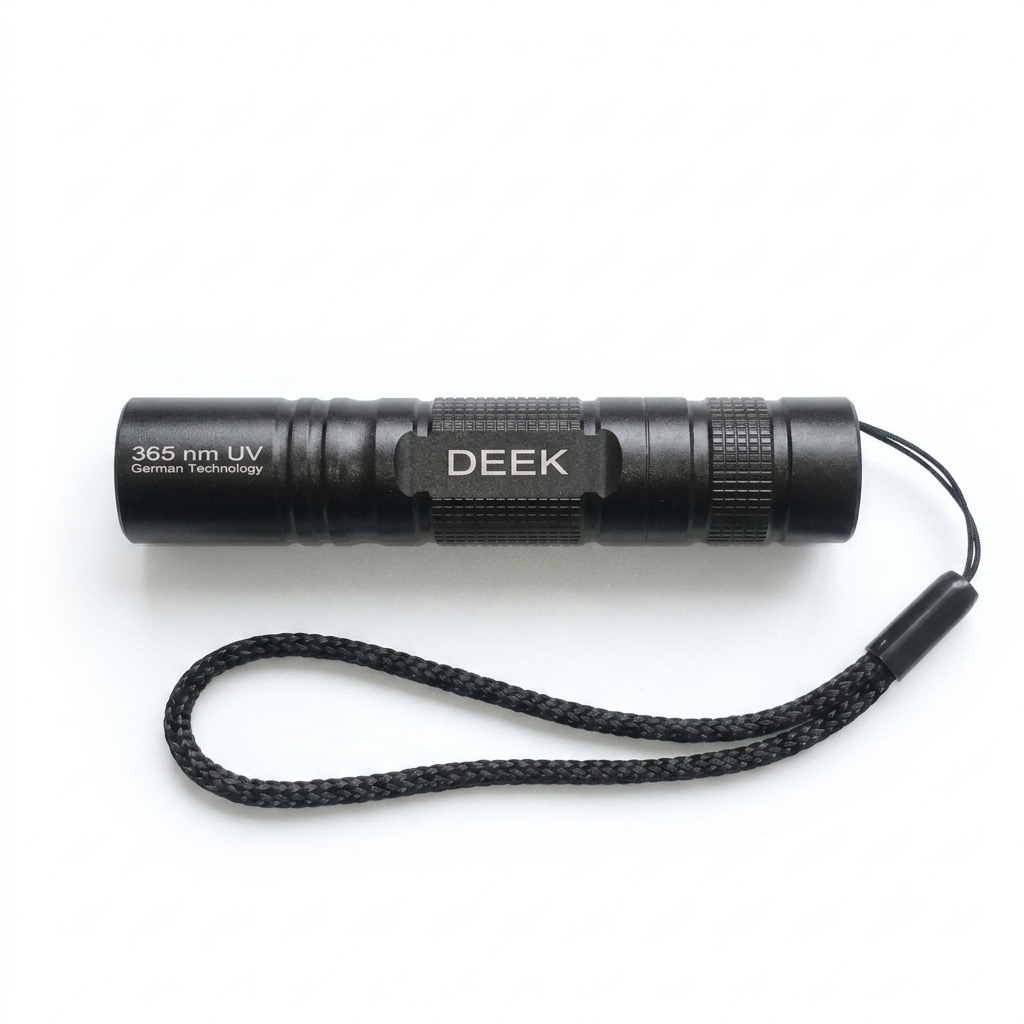 DEEK Premium 365 nm UV Rechargeable Money Checker Flashlight