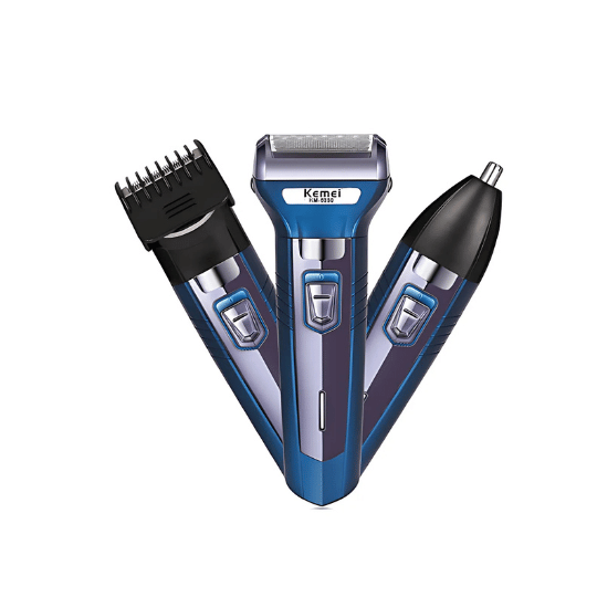 Kemei KM-6330 3 In 1 Hair Trimmer Grooming Kit
