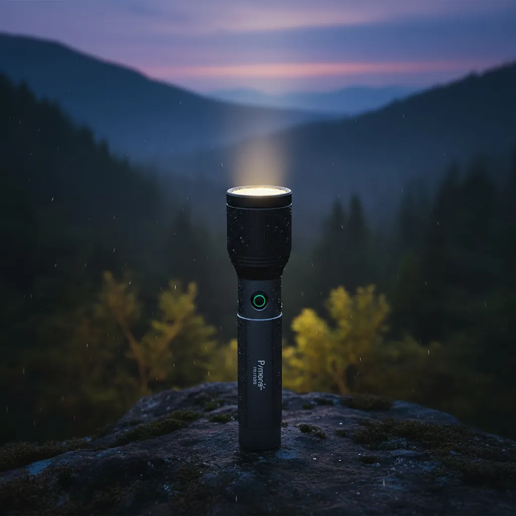 Prmans PM-T80 20w 2000 mAh Aluminum Alloy Long Range Stropng Flashlight