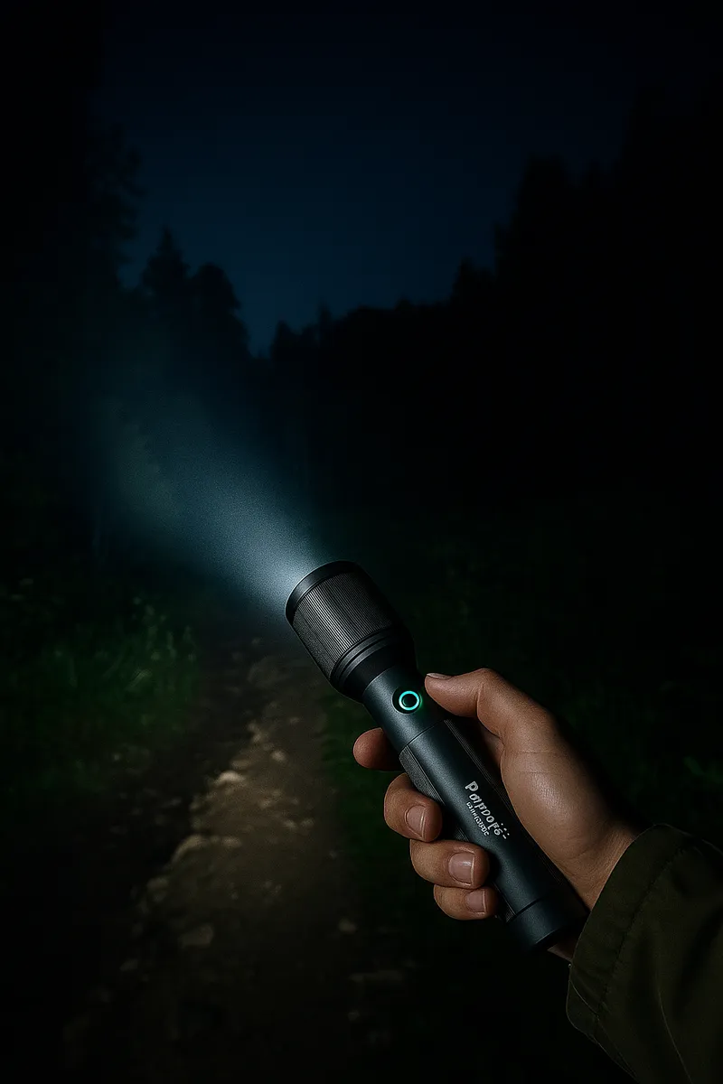 Prmans PM-T80 20w 2000 mAh Aluminum Alloy Long Range Stropng Flashlight