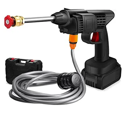Double Battry Portable Car Wash Washer Gun